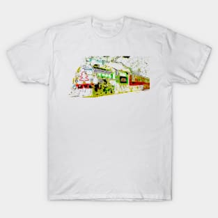 Christmas train from steambywhacky T-Shirt